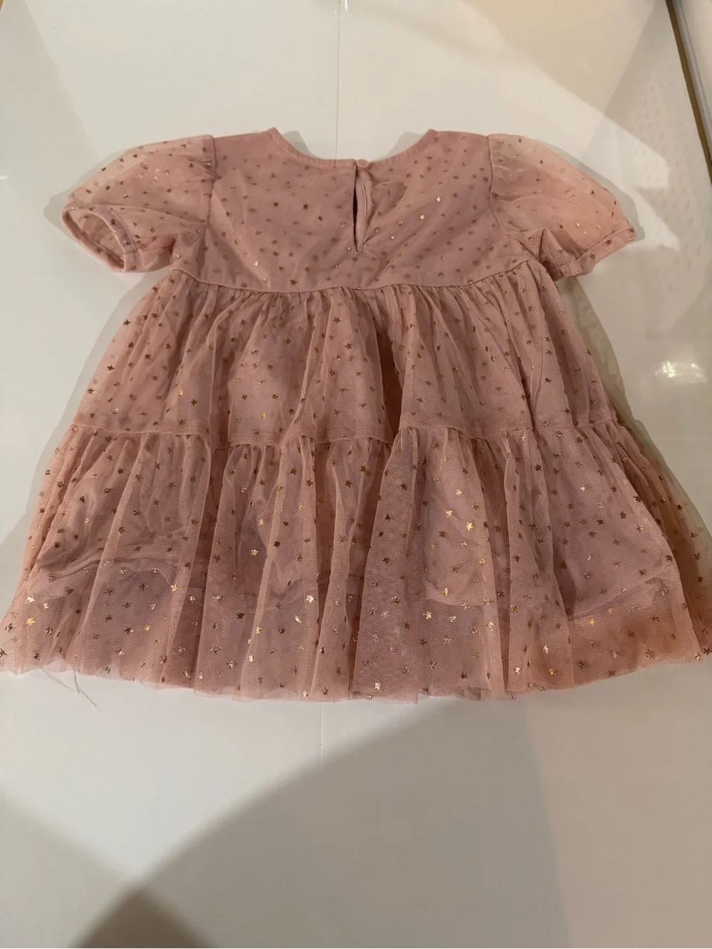 GAP Pink Star Tulle Party Dress 18-24 months